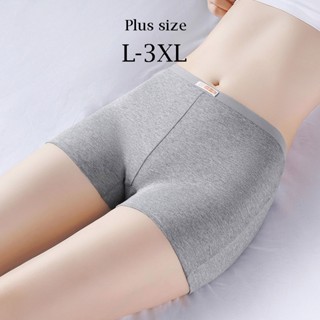 กางเกงบ็อกเซอร์ขาสั้น ผ้าฝ้าย เอวกลาง เพื่อความปลอดภัย สําหร…