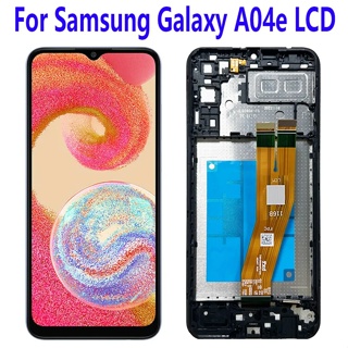 อะไหล่หน้าจอสัมผัส LCD 6.5 นิ้ว สําหรับ Samsung Galaxy A04e A042 A042M A042F