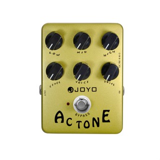 JOYO JF-13 AC TONE Overdrive Pedal Analog AC30 Amplifier Pedal Effect Classic British Rock Sound Electric Guitar Effect Pedal