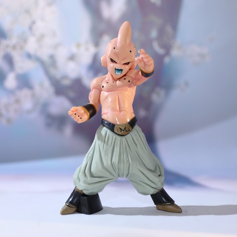 18cm Dragon Ball Super Saiyan Action Figures Anime Buu Figurine DBZ PVC Model Toys Desktop Decoration Collection Kids Birthday Gifts