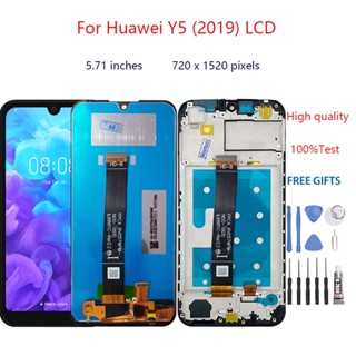 อะไหล่หน้าจอสัมผัส LCD แบบเปลี่ยน สําหรับ Huawei Y5 (2019)