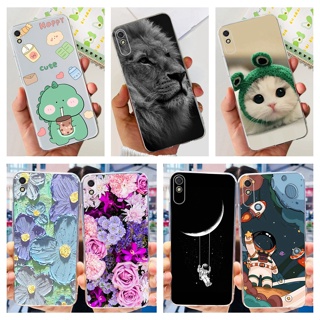 เคสโทรศัพท์ซิลิโคน TPU ใส แบบนิ่ม กันกระแทก สําหรับ Xiaomi Redmi 9A Redmi 9AT Redmi 9i