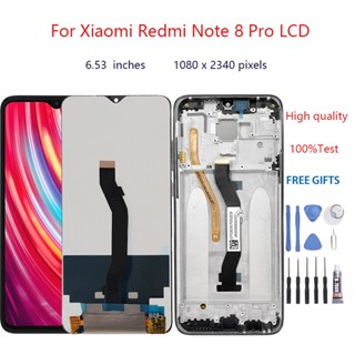 อะไหล่หน้าจอสัมผัสดิจิทัล LCD แบบเปลี่ยน สําหรับ Xiaomi Redmi Note 8 Pro Xiaomi Redmi Note 8 Pro