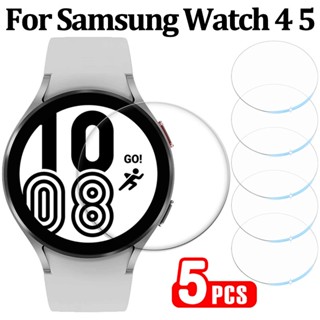 ฟิล์มกระจกนิรภัยกันรอยหน้าจอ สําหรับ Samsung Galaxy Watch 5 4 3 40 44 มม. 41 42 45 46