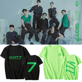 เสื้อยืดแขนสั้นลําลอง พิมพ์ลาย Kpop GOT7 NANANA TRUTH แฟชั่นฤดูร้อน สําหรับผู้ชาย และผู้หญิงS-5XL เกาหลีใต้