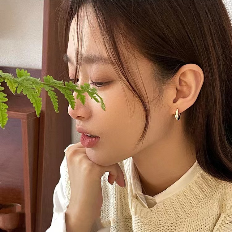 💕การจัดส่งที่รวดเร็ว 💕S925 ซิลเวอร์ที่มีคุณภาพสูงต่างหูเพทายฝรั่งเศสสำหรับผู้หญิง - รูปที่ 3