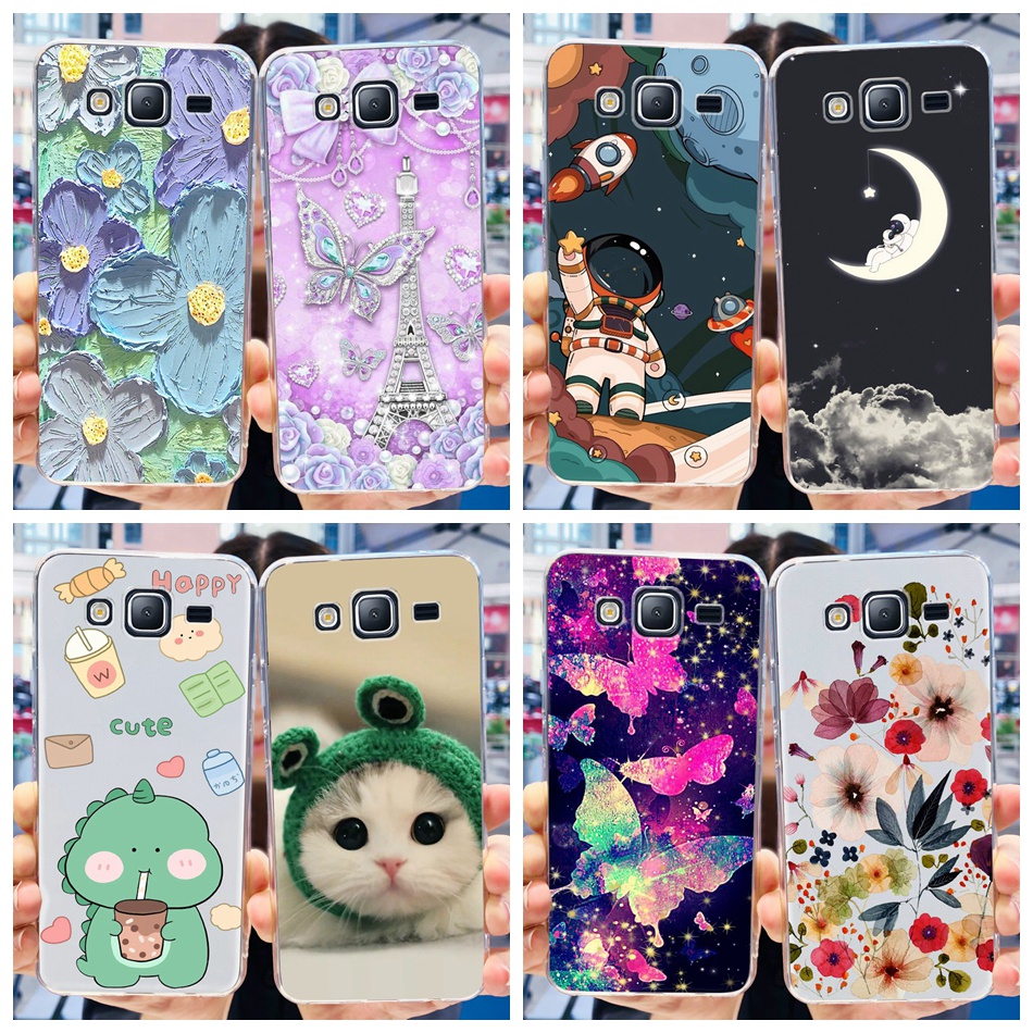 เคสโทรศัพท์ซิลิโคน TPU แบบนิ่ม ลายน่ารัก สําหรับ Samsung Galaxy J7 Core J7 Nxt J7 Neo J7 2015 J700F 