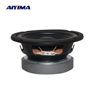 Aiyima ลําโพงวูฟเฟอร์เสียงเบส 6 นิ้ว 6 โอห์ม 120W 35 แกน กรอบเหล็ก สําหรับโฮมเธียเตอร์ 1 ชิ้น