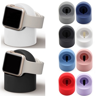 《พร้อมส่ง》แท่นชาร์จนาฬิกาปลุก ซิลิโคน สําหรับ IWatch รองรับโหมด Nightstand