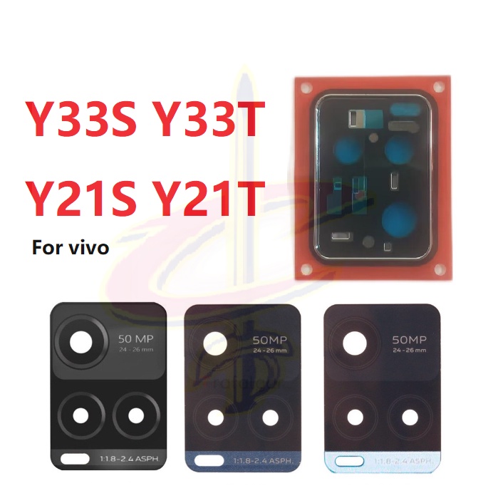 เลนส์กล้อง (Camera Lens) ,กรอบเลนส์ สําหรับ vivo Y52 Y72 5G V2053 V2041