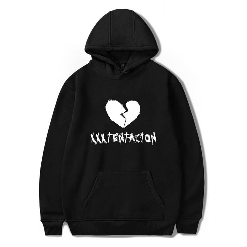 MC XXXTentacion Hoodie เสื้อกันหนาว มีฮู้ด ผ้าฝ้าย สไตล์ฮิปฮอป สตรีท พลัสไซซ์ สําหรับผู้ชาย และผู้หญ