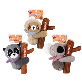 [GiGwi] Shaking Fun 2 in 1 Plush Toy with Squeaker for Dogs / ของเล่นแบบโต้ตอบ