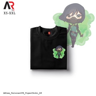 AR Tees Valorant v8 Viper Chibi Customized Shirt Unisex Tshirt for Women and Men_01