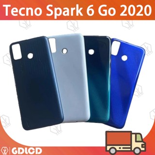 ฝาหลัง Tecno Spark 6 Go 2020 KE5 KE5j KE5k เคสแบตเตอรี่ด้านหลัง สําหรับ