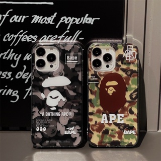 APE Man camouflage Phone case for iphone 14 14pro 14promax 13 13pro 13promax High quality anti-fall material 12 12pro 12promax 11 Trendy brands characters pattern 2023 New Design