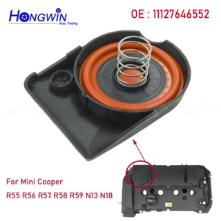 11127646552 11127646553 ชุดฝาครอบวาล์วเครื่องยนต์ PCV พร้อมเมมเบรน สําหรับ Mini Cooper N13 N18 R55 R56 R57 R58 R59