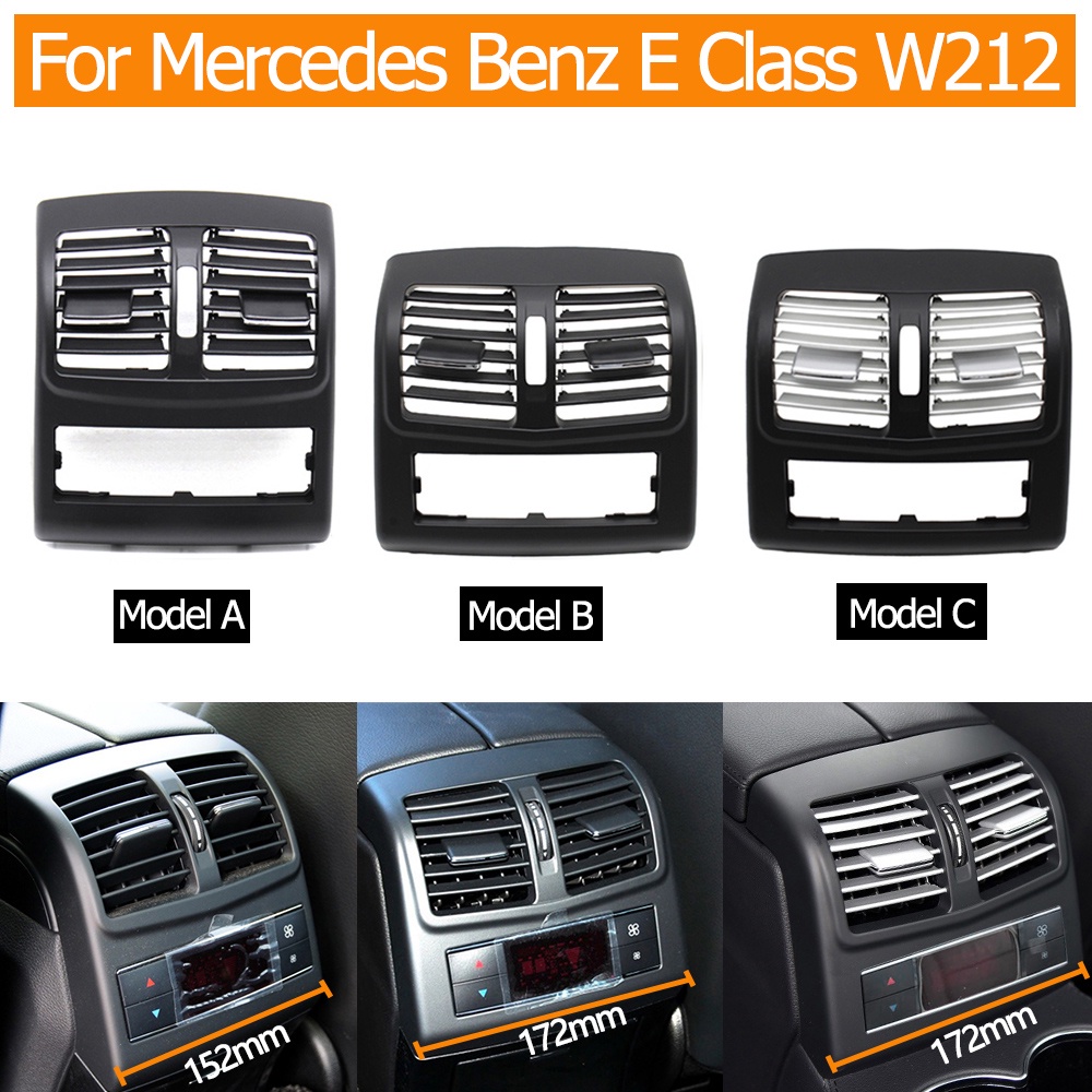 กระจังหน้ารถยนต์ ด้านหลัง สําหรับ Mercedes Benz E Class W212 E200 E260 E280 E300 E350 E400 2009-2015