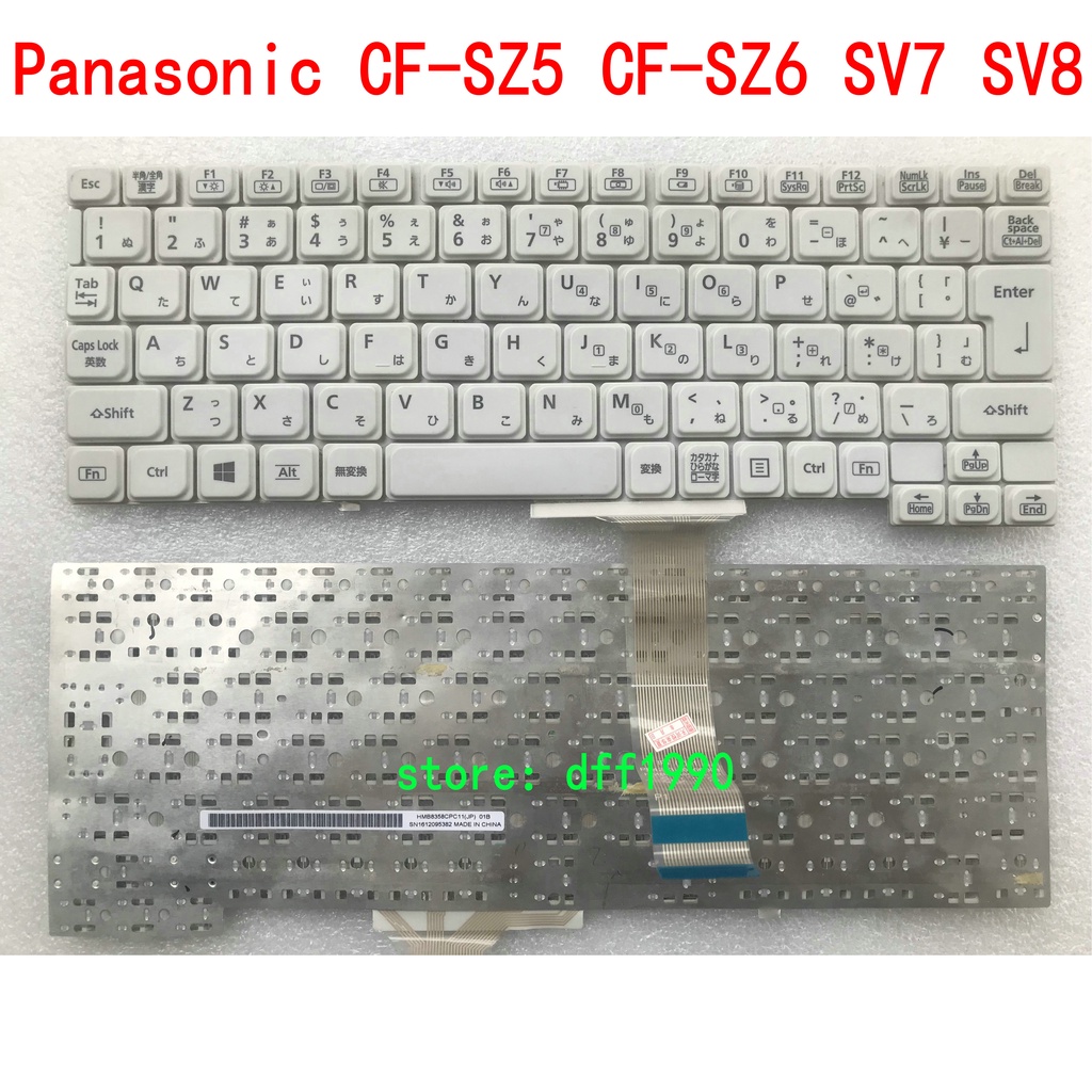 คีย์บอร์ด สําหรับ Panasonic CF-SZ5 SZ6 SV7 SV8