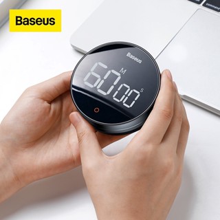 Baseus นาฬิกาจับเวลาดิจิตอลแม่เหล็กนับถอยหลังสําหรับทําอาหาร