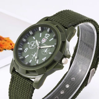Fashion-Forward Mens Quartz Watch: สายไนลอนทนทานสําหรับ Active Lifestyles
