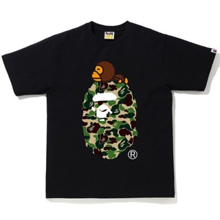 New Japan Ape Head Men Women BAPEe Shark Camouflage short sleeved t-shirt Tee_02