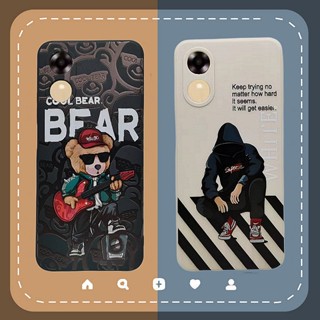 เคสโทรศัพท์มือถือ ปิดด้านหลัง ลายการ์ตูน แฟชั่น สําหรับ OPPO A17k 4G A17 4G