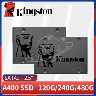 Kingston A400 โซลิดสเตทไดรฟ์ภายใน 60GB 120GB 240GB 480GB SSD SATA3 2.5 นิ้ว (SA400S37/240G)