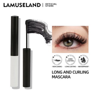 LAMUSELAND Thick and long curling black waterproof long-lasting mascara 1.5g#SQ2