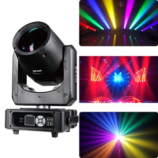 7r sharpy beam ไฟเวที 230 องศา ขนาดเล็ก 3 ดอกไม้ ปริซึม 14 สี 17 Gobos DMX 512 Wed light 230w sharpy 7r beam moving head light used