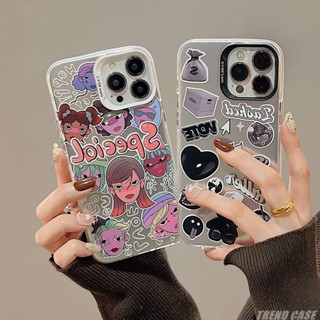 เคสโทรศัพท์มือถือแบบนิ่ม กันกระแทก ลายการ์ตูนเด็กผู้หญิง Avatar สําหรับ iPhone 14 13 12 11 Pro Max 14promax