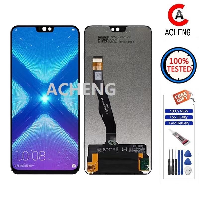 ACHENG สําหรับ HUAWEI HONOR 8X / 9X Lite JSN-L22 LCD Touch Screen Digitizer Replacement Part