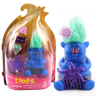 ฟิกเกอร์การ์ตูนอนิเมะ Hasbro Trolls Biggie Guy Diamond Smidge Cloud Guy ขนาด 9 ซม. ของเล่นสําหรับเด็ก