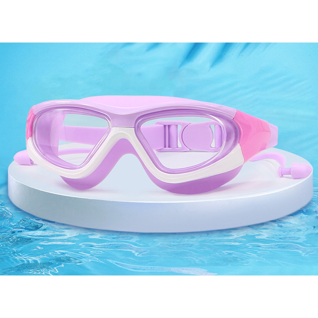 แว่นตาว่ายน้ํา HD กันน้ํา กันหมอก เหมาะกับฤดูร้อน สําหรับเด็กผู้ชาย และผู้หญิง 1 ชิ้น - รูปที่ 7