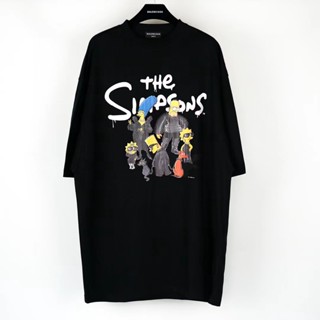 THE SIMPSONS Loose Fit Casual Short Sleeve T-Shirt_02