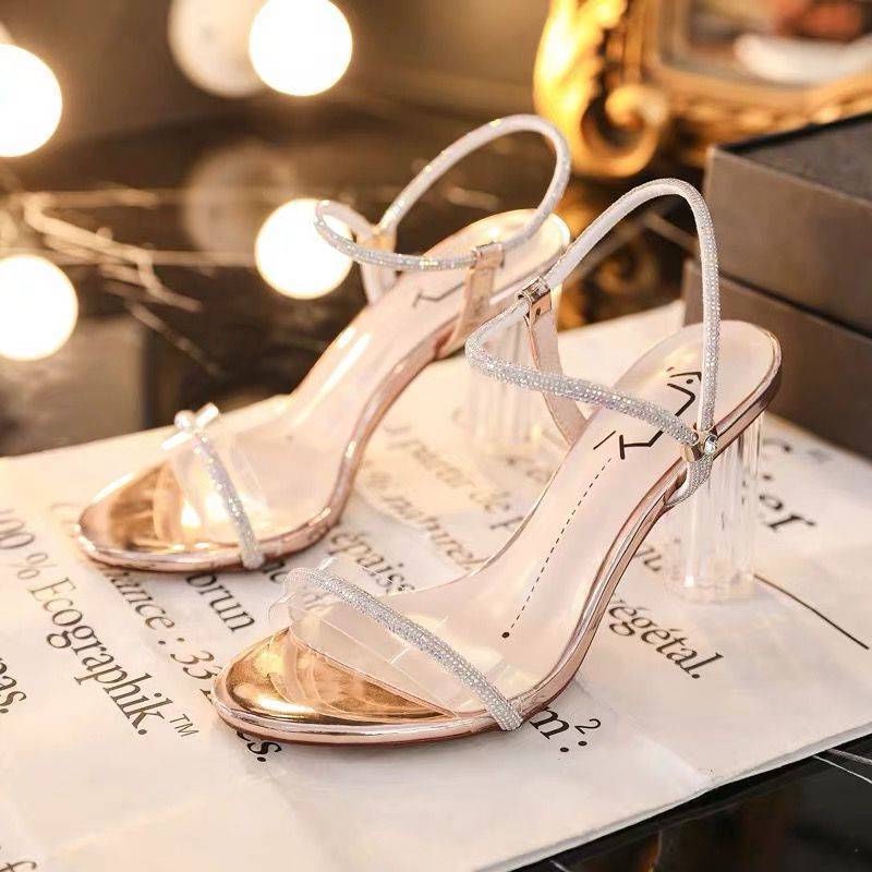 WALKING 👠รองเท้าแพลตฟอร์ม ส้นสูง เปิดนิ้วเท้า แฟชั่นฤดูร้อน