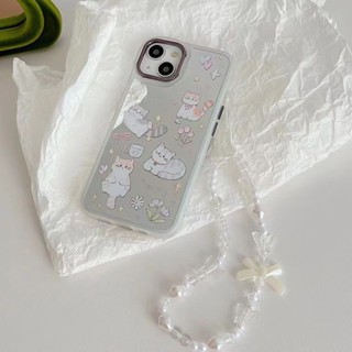 เคสโทรศัพท์มือถือแบบนิ่ม Tpu ลายแมว สําหรับ iPhone 12pro 13pro 11 14 14promax 14pro