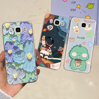 เคสโทรศัพท์ซิลิโคน TPU แบบนิ่ม สําหรับ Samsung Galaxy J5 2015 2016 J5 2015 J500F J500G J500H j 5 2016 J510F J510G