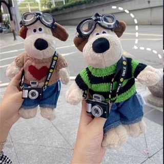 ตุ๊กตาสุนัขน่ารัก ผ้ากํามะหยี่ขนนิ่ม ลาย Britain Wallace&amp;Gromit ของขวัญวันเกิด สําหรับเด็ก