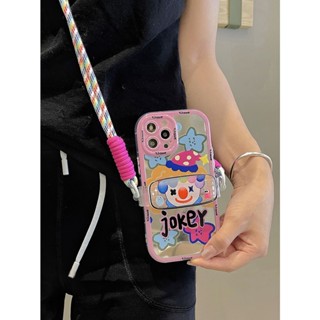 เคสโทรศัพท์มือถือ แบบกระจก ลายการ์ตูนกราฟฟิตี้ผู้หญิง สําหรับ Apple Iphone 14promax 13 12 118p