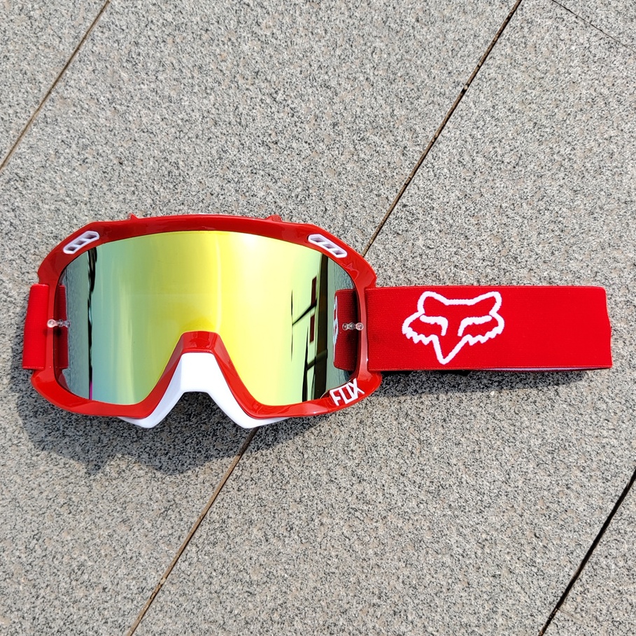 Fox MX Dirt Bike Off Road motocross แว่นมอเตอร์ไซค์ uv400 แว่น แว่นวิบาก