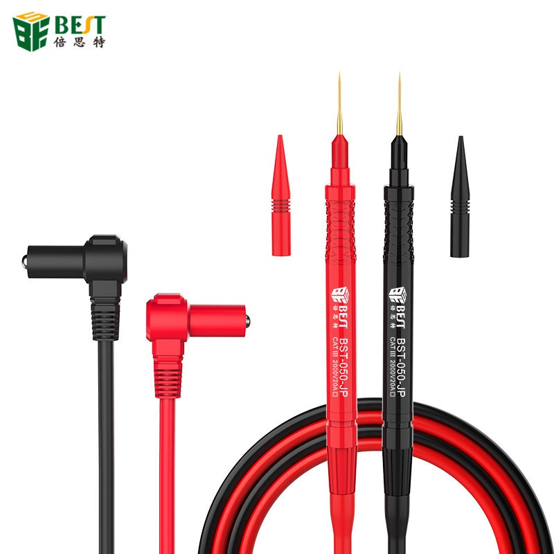 BST-050-JP CAT III 2000V 20A Thin Superconducting Probe มัลติมิเตอร์ทดสอบตะกั่วสําหรับการทดสอบระดับค