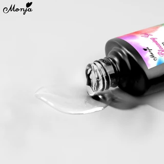 Monja ยาทาเล็บเจล UV LED ไล่โทนสีน้ํา 8 มล. สําหรับร้านเสริมสวย blooming gradient transparency gel