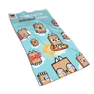 Toca Life ผ้าขนหนูไมโครไฟเบอร์ แบบนิ่ม ดูดซับน้ําได้ดี สบาย 27.5x15.7 นิ้ว สําหรับผู้ใหญ่ และเด็ก