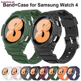 สายนาฬิกาข้อมือ ซิลิโคน พร้อมสายคล้อง สําหรับ Galaxy Watch 4 Classic 46 มม. 42 มม. Galaxy Watch4 40 มม. 44 มม. 0506