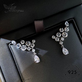 Jewelrypalace ต่างหูสตั๊ด เงิน 925 ประดับเพชร สําหรับผู้หญิง Moissanite E926