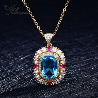 Jewelrypalace ชุดสร้อยคอเงิน 925 หรูหรา สําหรับผู้หญิง S419