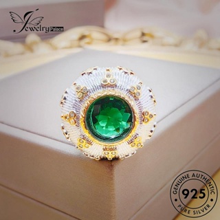 Jewelrypalace แหวนเงิน 925 ประดับทับทิม สไตล์ดั้งเดิม สําหรับผู้หญิง R2602