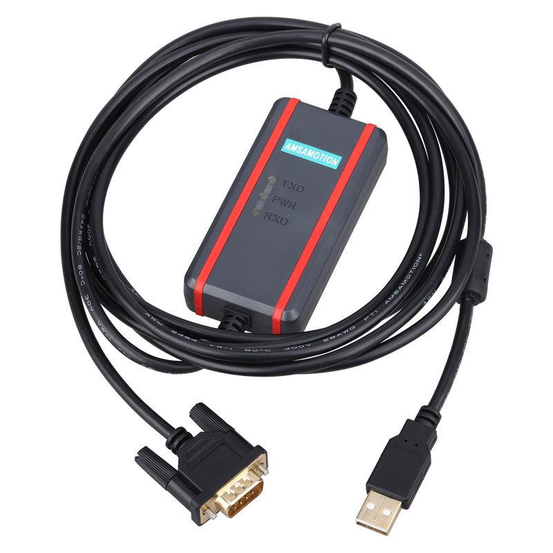 №☏♛เหมาะสําหรับสายการเขียนโปรแกรม Siemens USB-MPI+S7-200/300PLC 6ES7972-0CB20-0XA