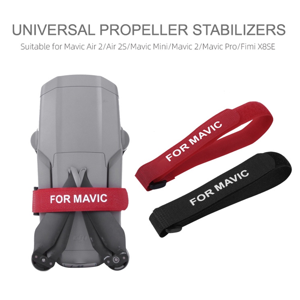 MAVIC ใบพัดstabilizerสําหรับdji Mini 4/3 Pro/AIR 3S/DJI AIR 3 peller StabilizerยึดเทปสายรัดDroneใบมีดสําหรับmavic 3/Mini 2/SE erialยิงAccessori