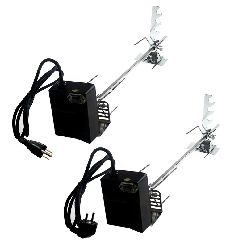 Con Universal อัตโนมัติย่าง Rotisserie ชุด 4W มอเตอร์ไฟฟ้า BBQ Bracket Spit Rod ผู้ถือส้อม Fixing สกรูบาร์ ราคา ถูกที่สุด ดีลบีเคเค แกลเลอรีภาพที่ 6